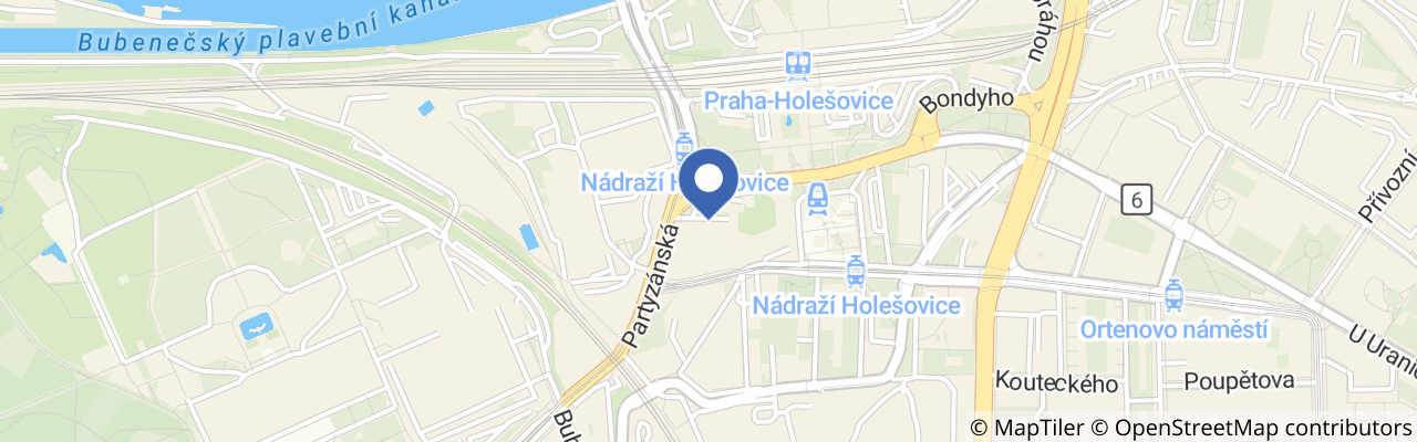 Mapa - Únikové hry v Praze.cz