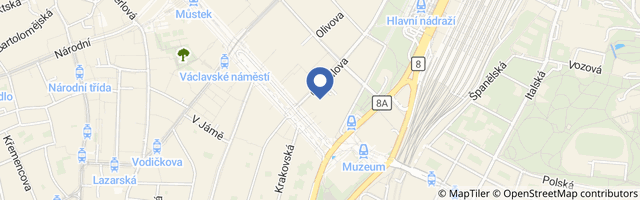 Mapa - EscapeX Únikové hry