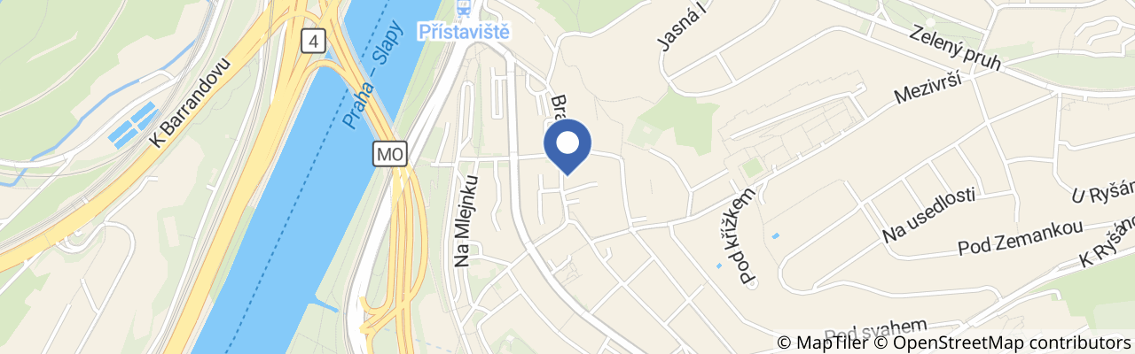 Mapa - Café Pink Bear – TRVALE UZAVŘENO