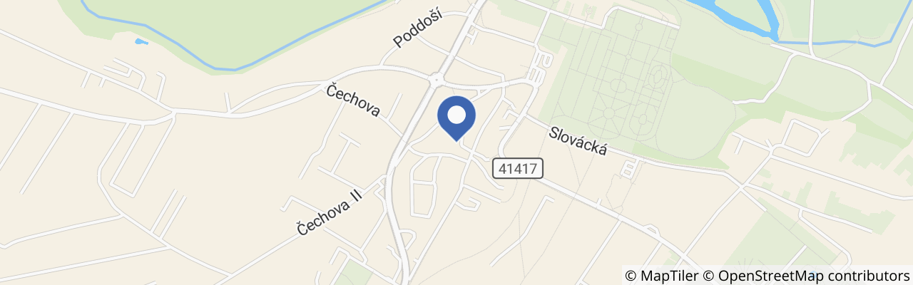 Mapa - Relax Hotel Štork