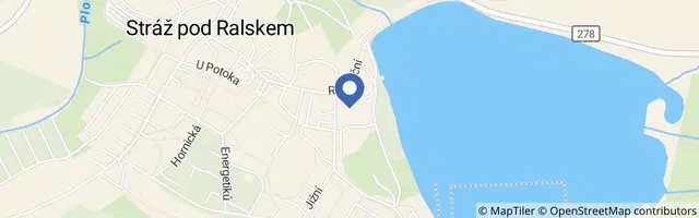 Mapa - Cable Wake Park Stráž