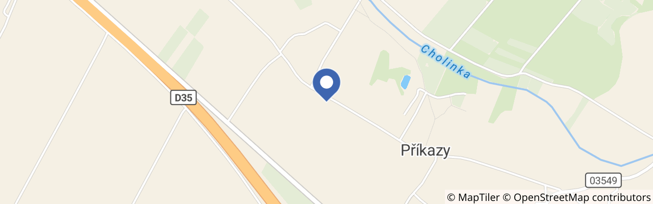 Mapa - Hanácké muzeum v přírodě