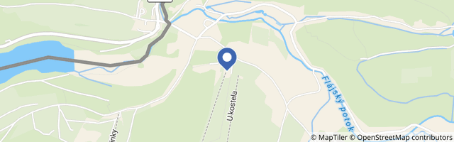 Mapa - Ski areál Český Jiřetín