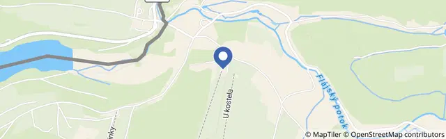 Mapa - Ski areál Český Jiřetín