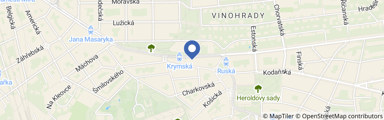 Mapa - Virtuální závody