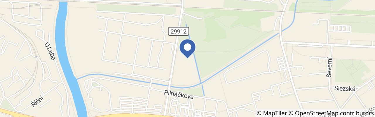 Mapa - Kukuřičné bludiště Hradec Králové