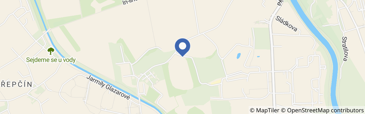 Mapa - Kukuřičné bludiště v Olomouci