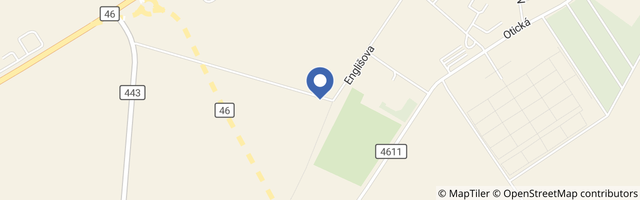 Mapa - Kukuřičné bludiště v Opavě