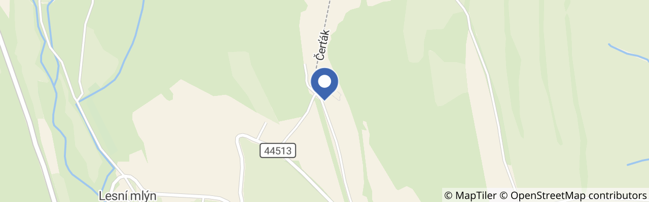 Mapa - Ski areál Čarták