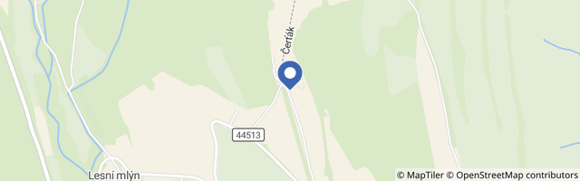 Mapa - Ski areál Čarták