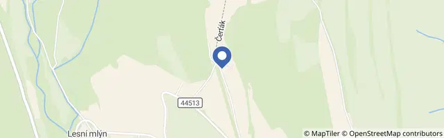 Mapa - Ski areál Čarták