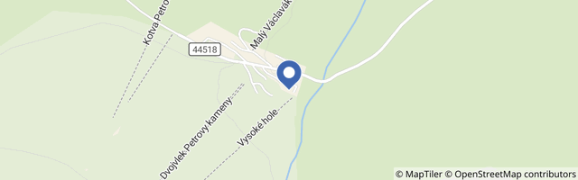 Mapa - Ski areál Praděd