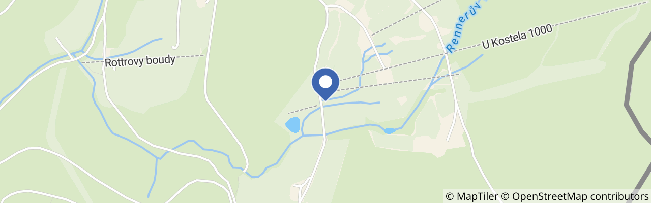 Mapa - Ski areál Malá Úpa