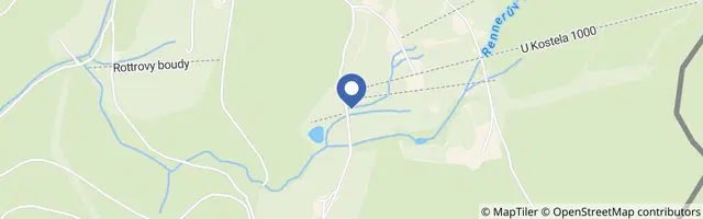 Mapa - Ski areál Malá Úpa