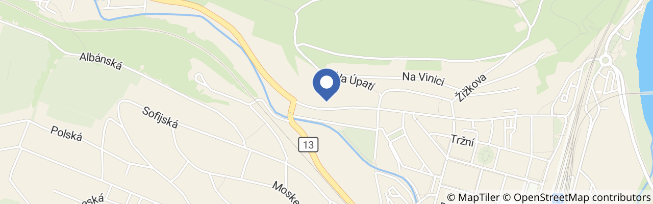 Mapa - Master Escape Děčín