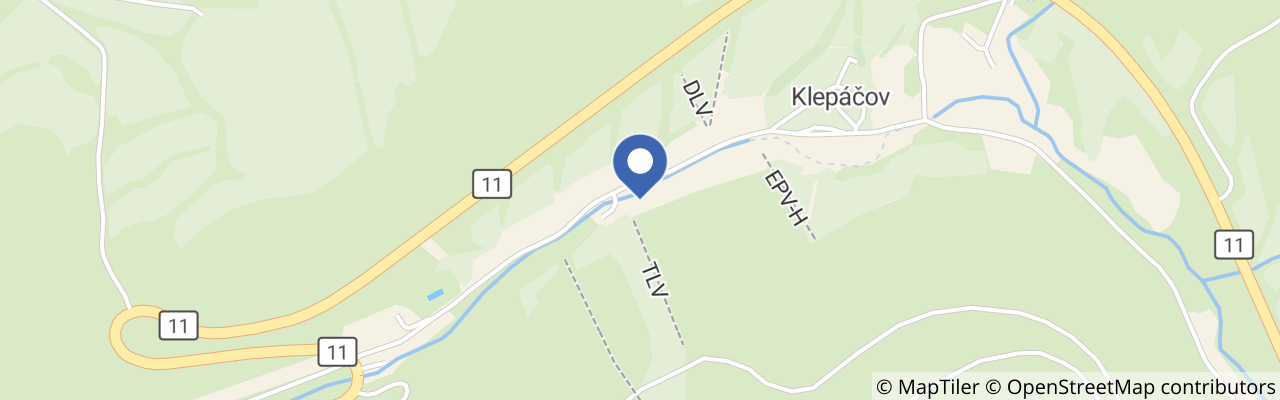 Mapa - Lyžařský areál Klepáčov