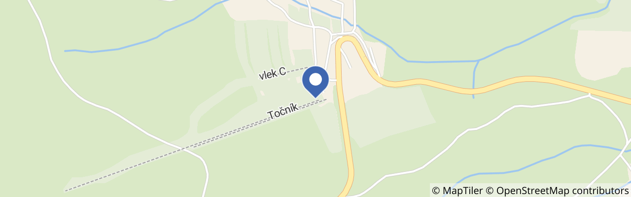 Mapa - Skipark Filipovice