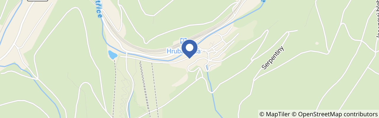 Mapa - Lyžařský areál Resort Hrubá Voda