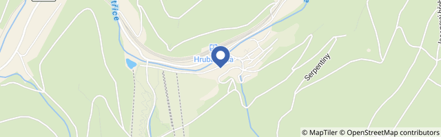 Mapa - Lyžařský areál Resort Hrubá Voda