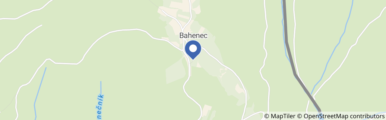 Mapa - Wellness Hotel Bahenec