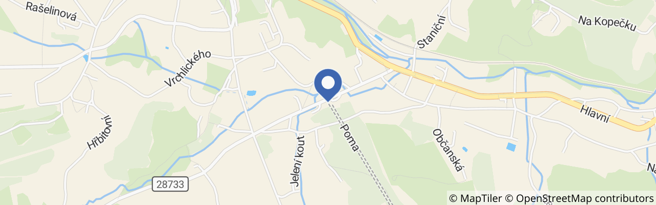 Mapa - Ski areál Filip