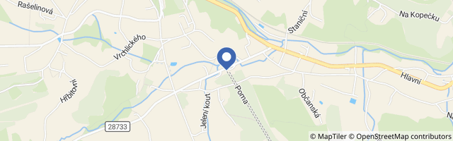 Mapa - Ski areál Filip