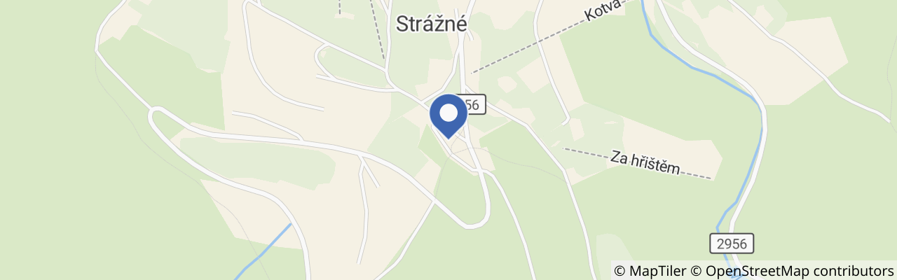 Mapa - Ski areál Strážný