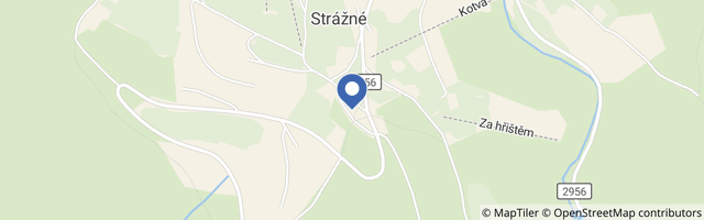 Mapa - Ski areál Strážný