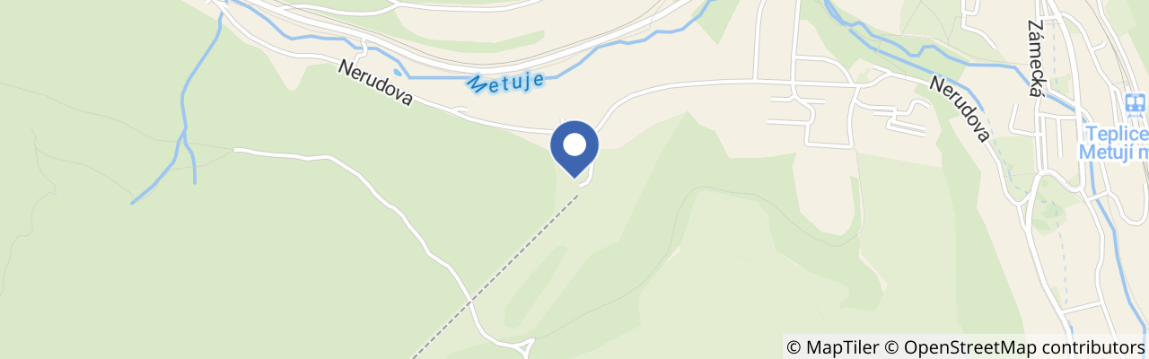 Mapa - Ski areál Kamenec Teplice nad Metují