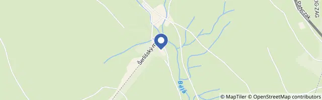 Mapa - Ski areál Šerlišský mlýn