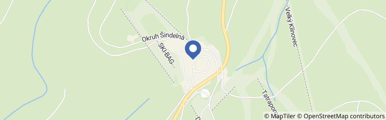 Mapa - Lyžařský areál Červenohorské sedlo