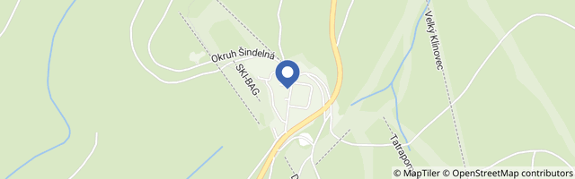 Mapa - Lyžařský areál Červenohorské sedlo