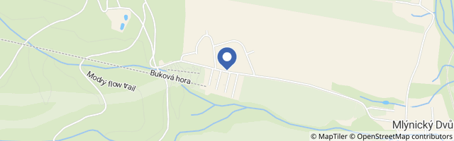 Mapa - Ski areál Buková hora