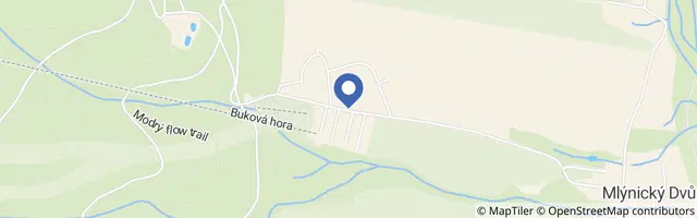 Mapa - Ski areál Buková hora