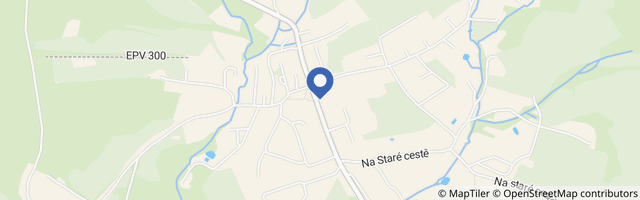 Mapa - Lyžařský areál Roznět