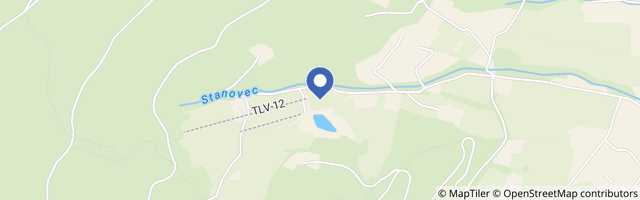 Mapa - Lyžařské středisko Opálená