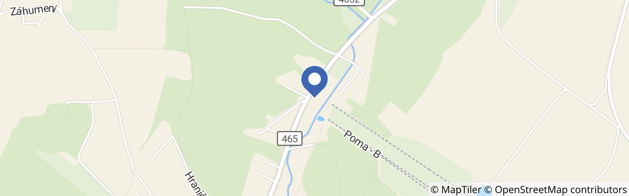 Mapa - Vaňkův kopec