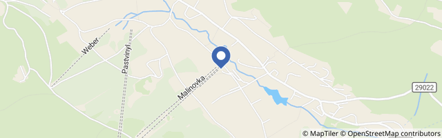 Mapa - Skiaréna Jizerky