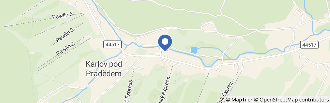 Mapa - Ski Aréna Karlov