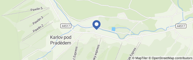 Mapa - Ski Aréna Karlov