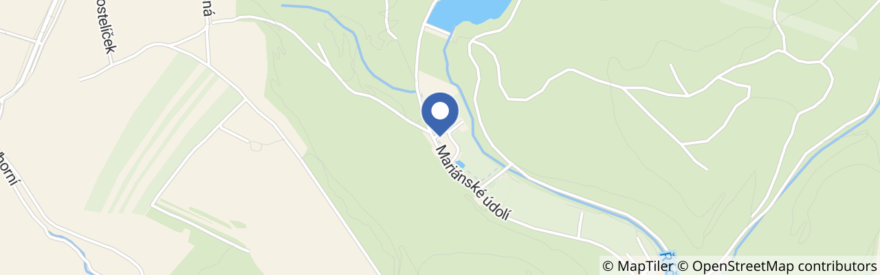 Mapa - Penzion Kadlcův mlýn