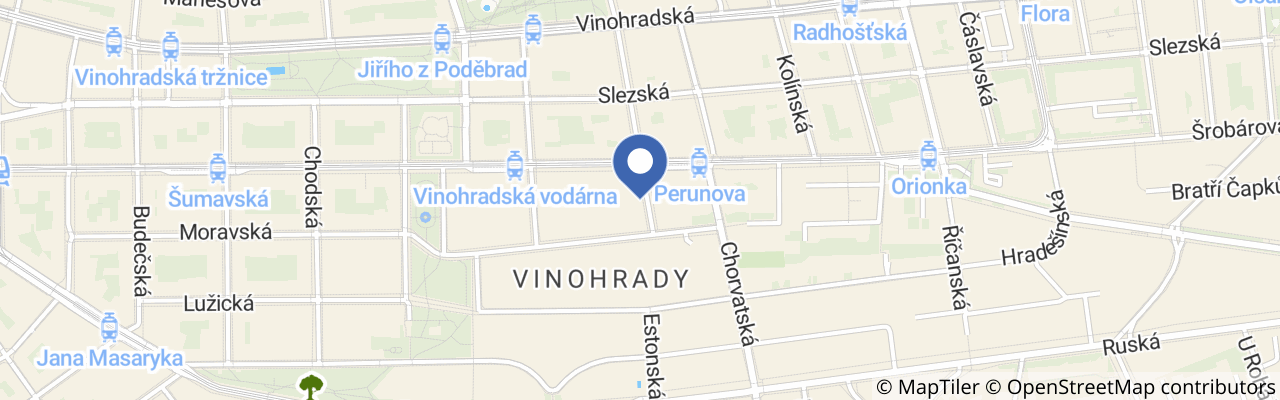 Mapa - Sweetlife Bakery – UZAVŘENO