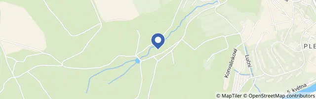 Mapa - Les Dubík