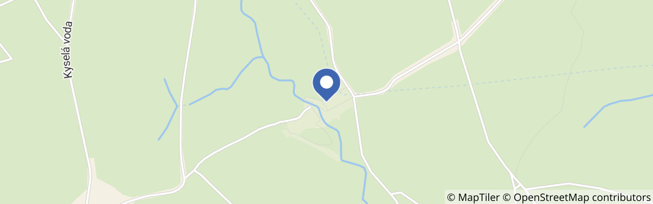 Mapa - Protržená přehrada Desná