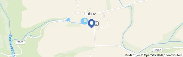 Mapa - Zámek Luhov