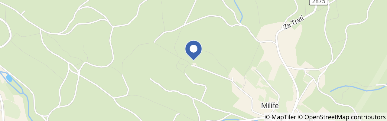 Mapa - Rozhledna Císařský kámen