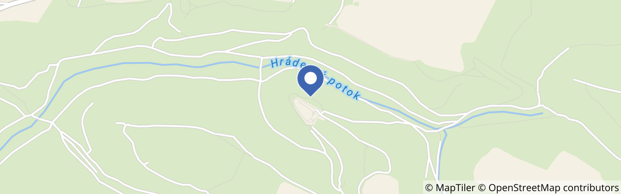 Mapa - Helfenburk u Úštěka