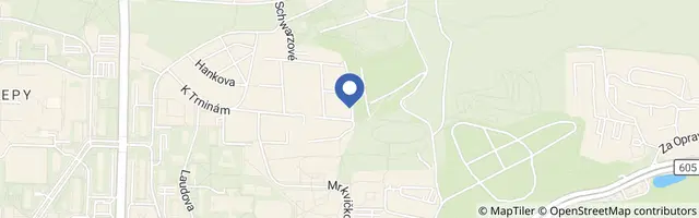 Mapa - Aktivní lesopark Řepy