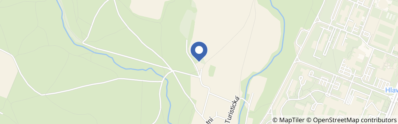 Mapa - Porubský lesopark