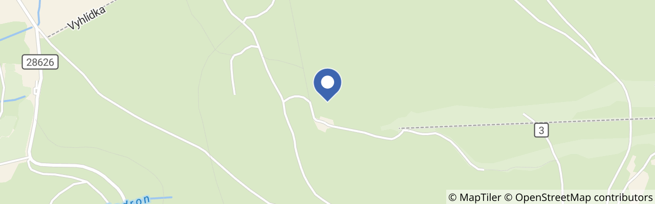 Mapa - Rozhledna Žalý